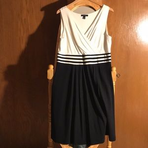 Lands end cross front dress